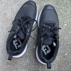 Black Men's FJ Golf Shoes